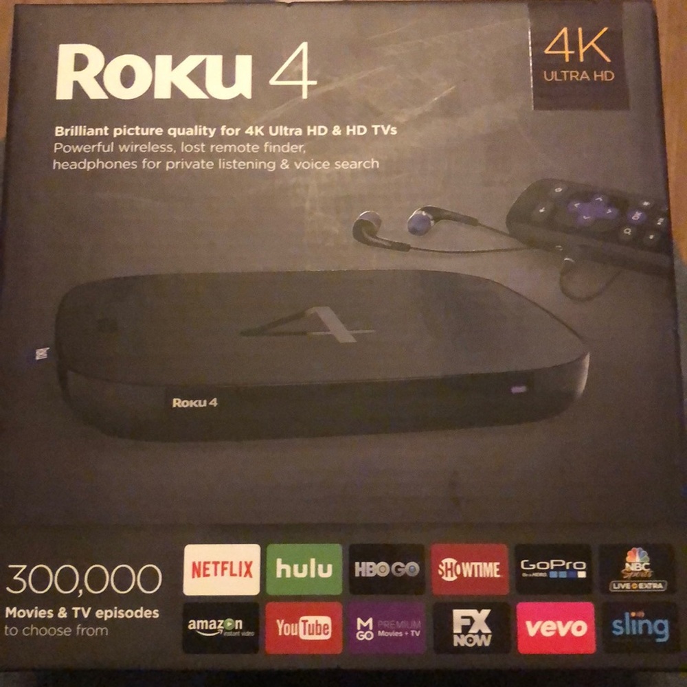 Roku 4 with 4K Ultra HD